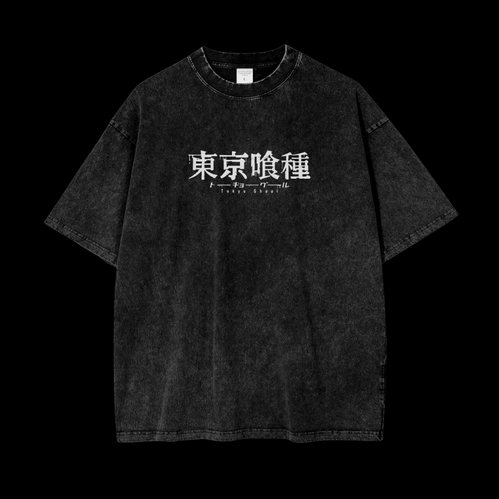 Tokyo Ghoul Centipede Vintage Oversized Lifting Shirt