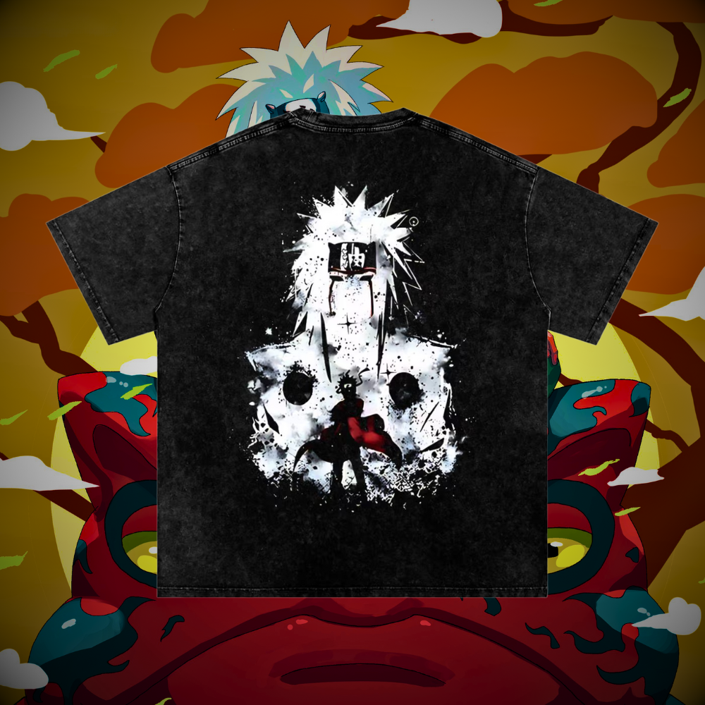Jiraiya Vintage Oversized Lifting Shirt