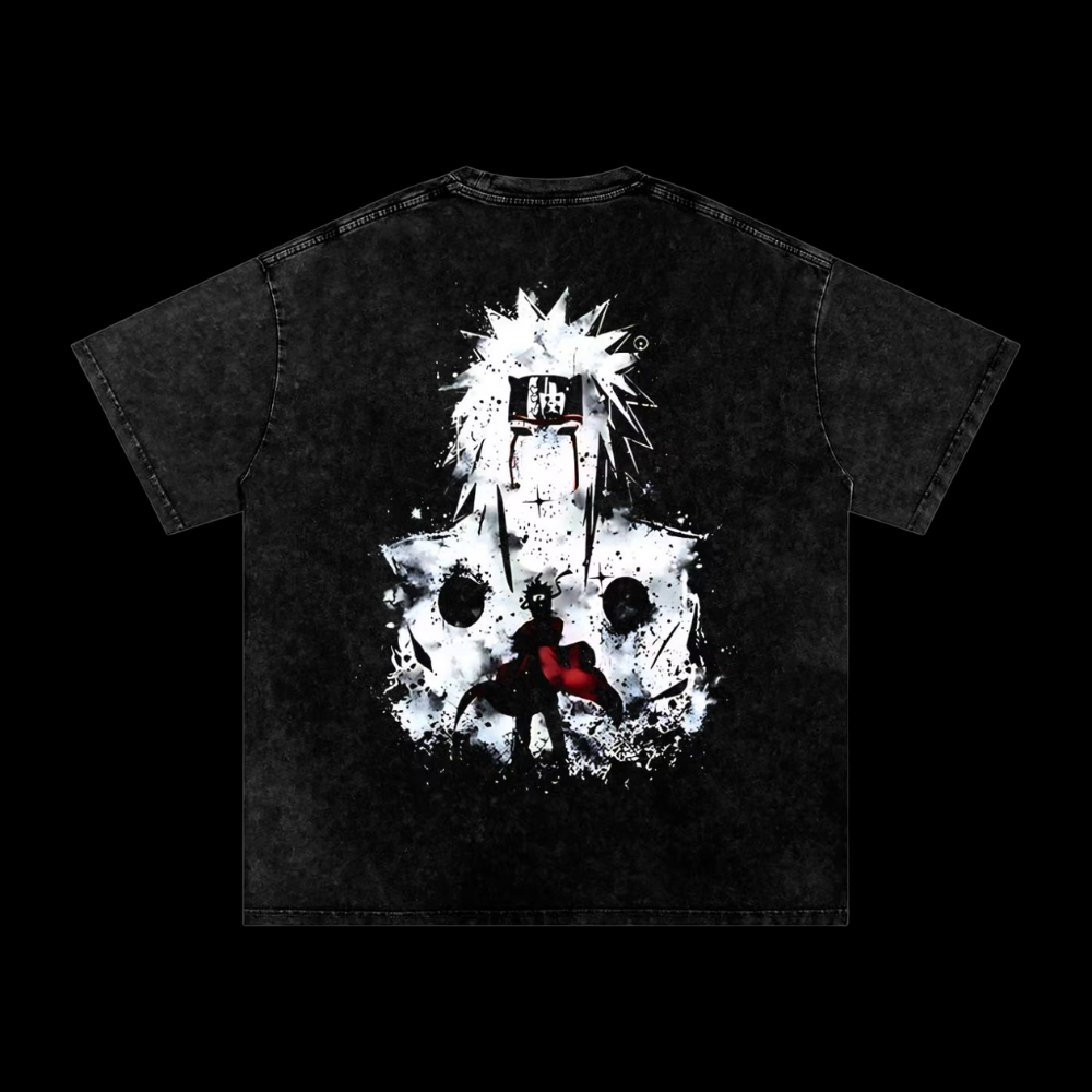 Jiraiya Vintage Oversized Lifting Shirt