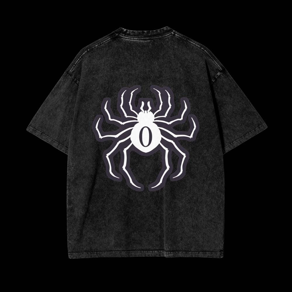 Chrollo Lucifer Vintage Graphic Oversized Lifting Shirt