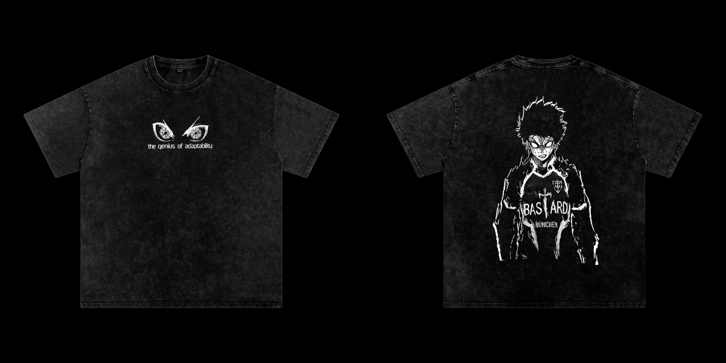 Isagi Yoichi Vintage Oversized Graphic Lifting Shirt