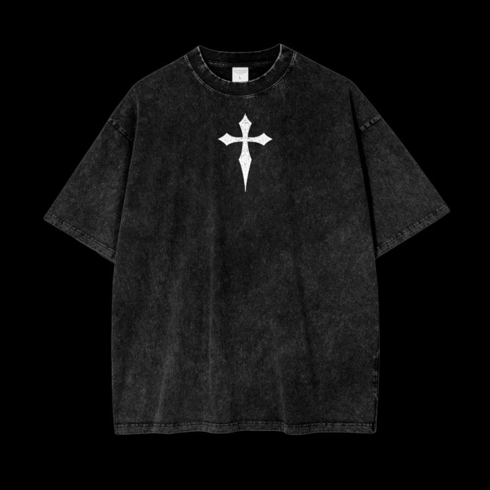 JoJo's Jesus Vintage Oversized Graphic Lifting T-Shirt