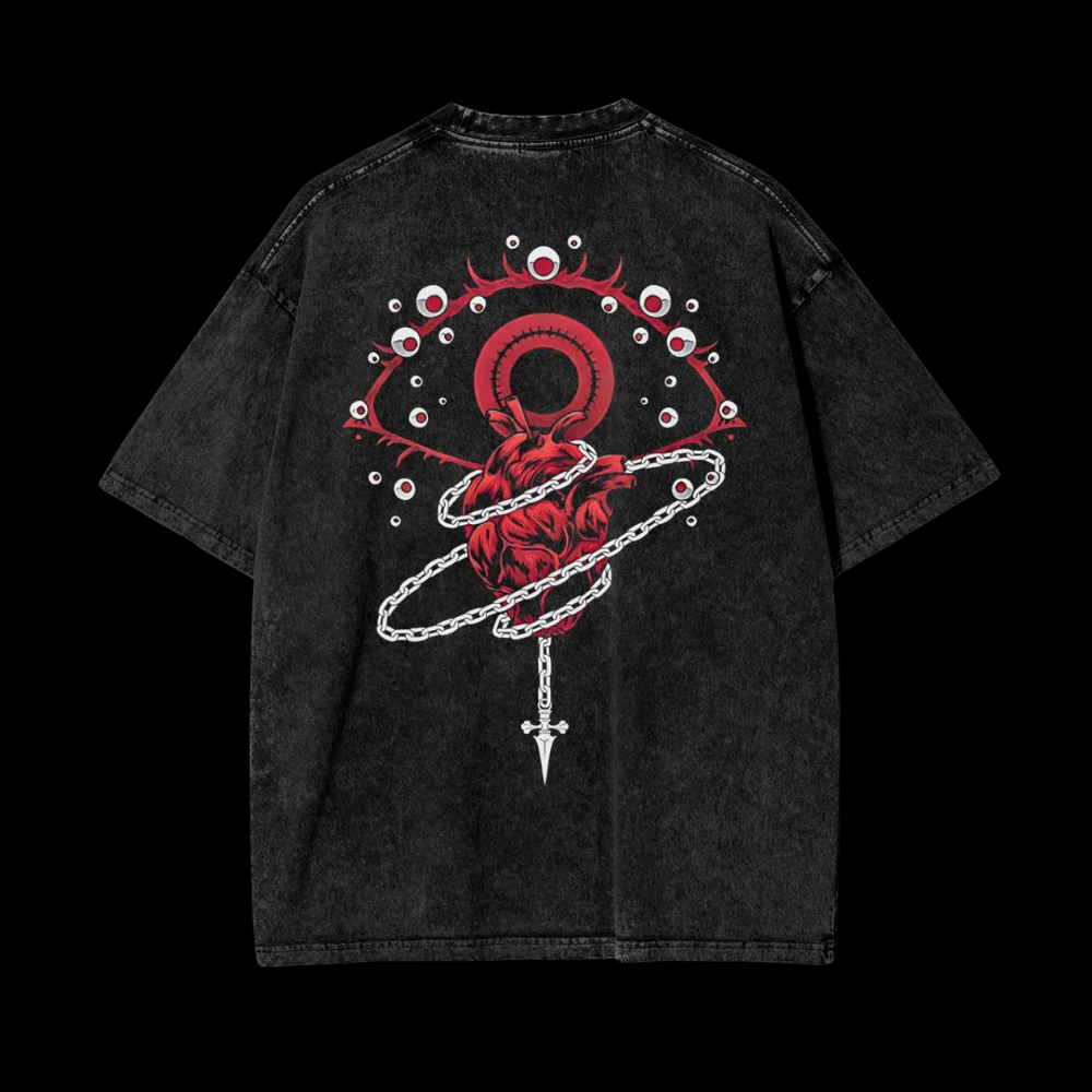 Scarlet Eyes Judgement Chain Vintage Graphic Shirt