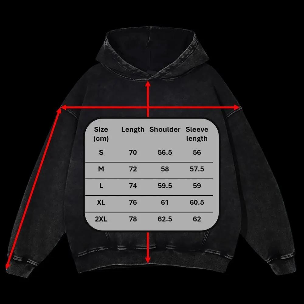 Uchiha Clan Sharingan Vintage Acid-Washed Graphic Hoodie