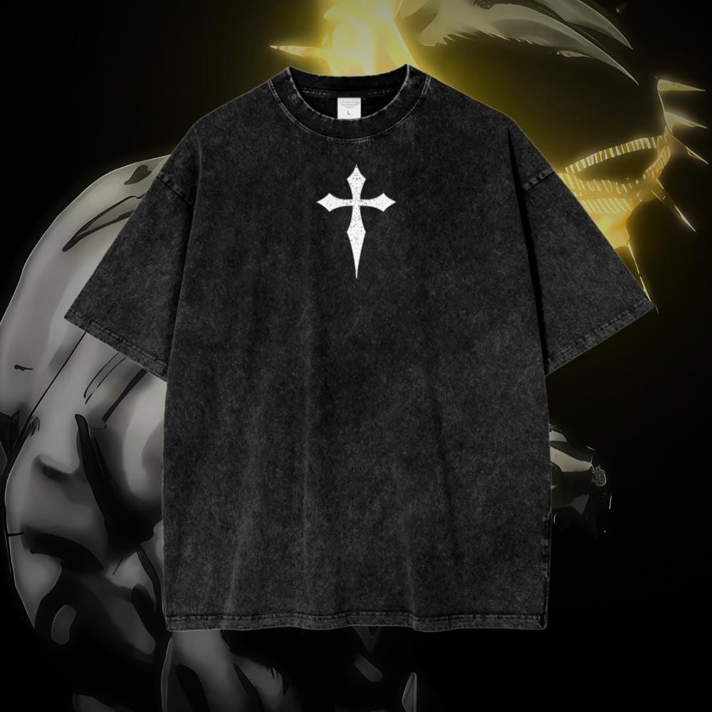 JoJo's Jesus Vintage Oversized Graphic Lifting T-Shirt