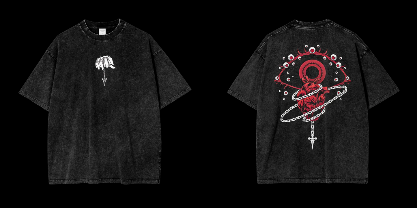 Scarlet Eyes Judgement Chain Vintage Graphic Shirt